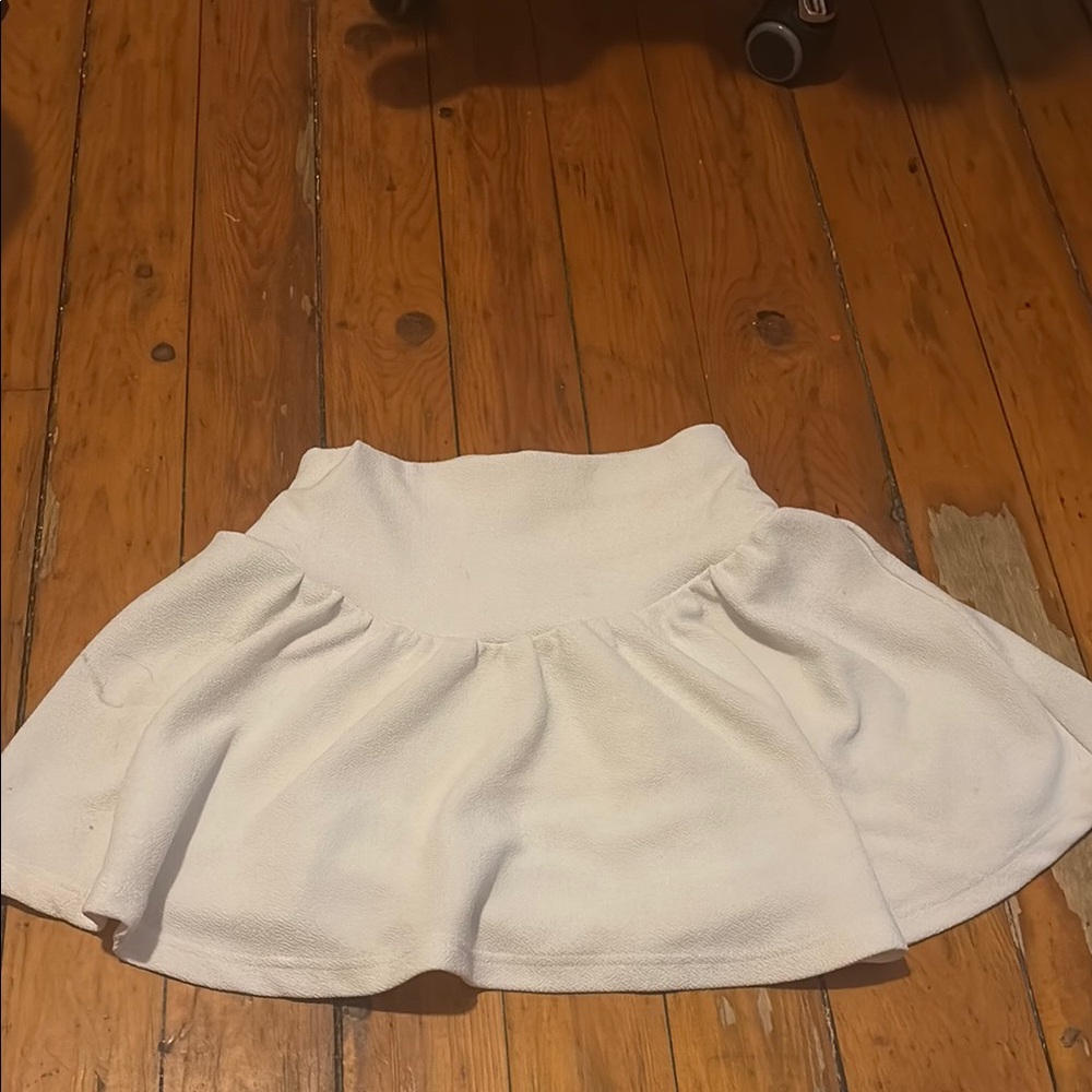 SHEIN White Midi Skirt